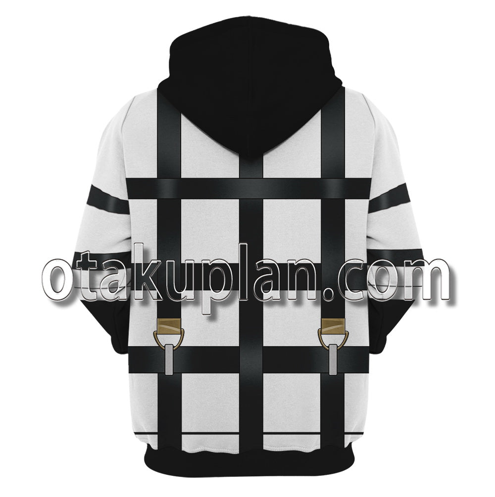MILGRAM Fuuta Kajiyama Prison Uniform Cosplay Hoodie