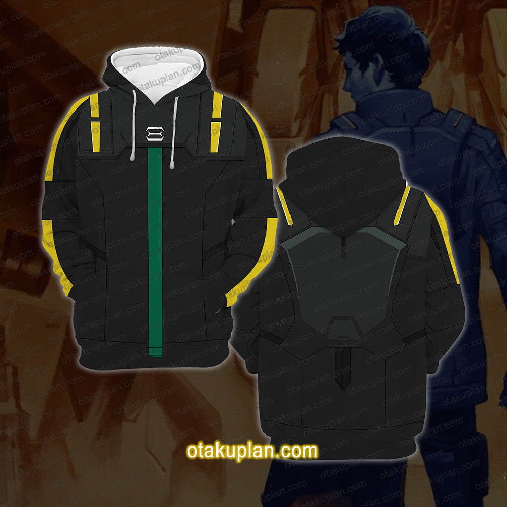 Anime Hathaway's Flash Combat Suit 2 Cosplay Hoodie