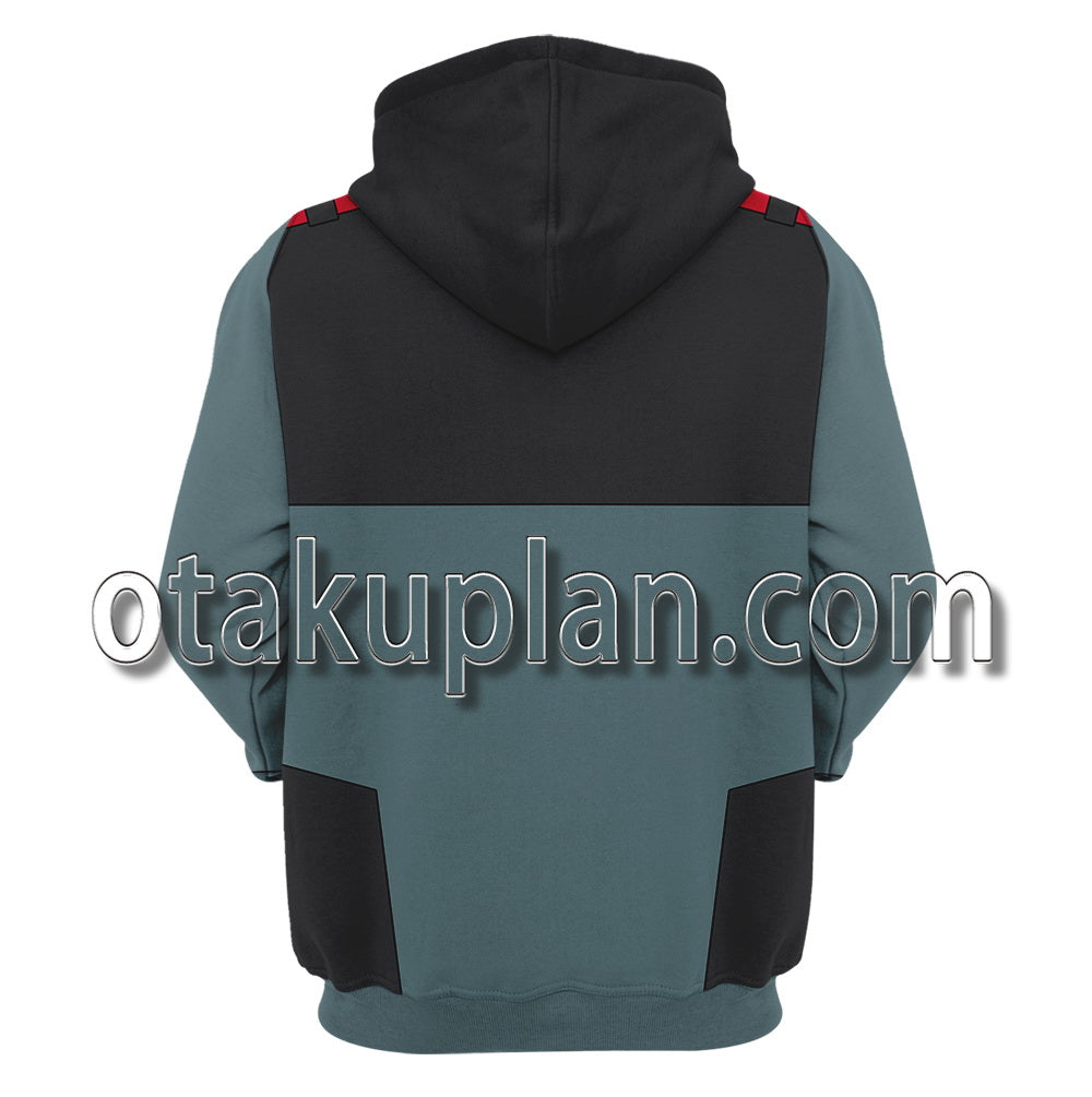 Anime the Witch from Mercury Miorine Rembran Uniform Cosplay Hoodie