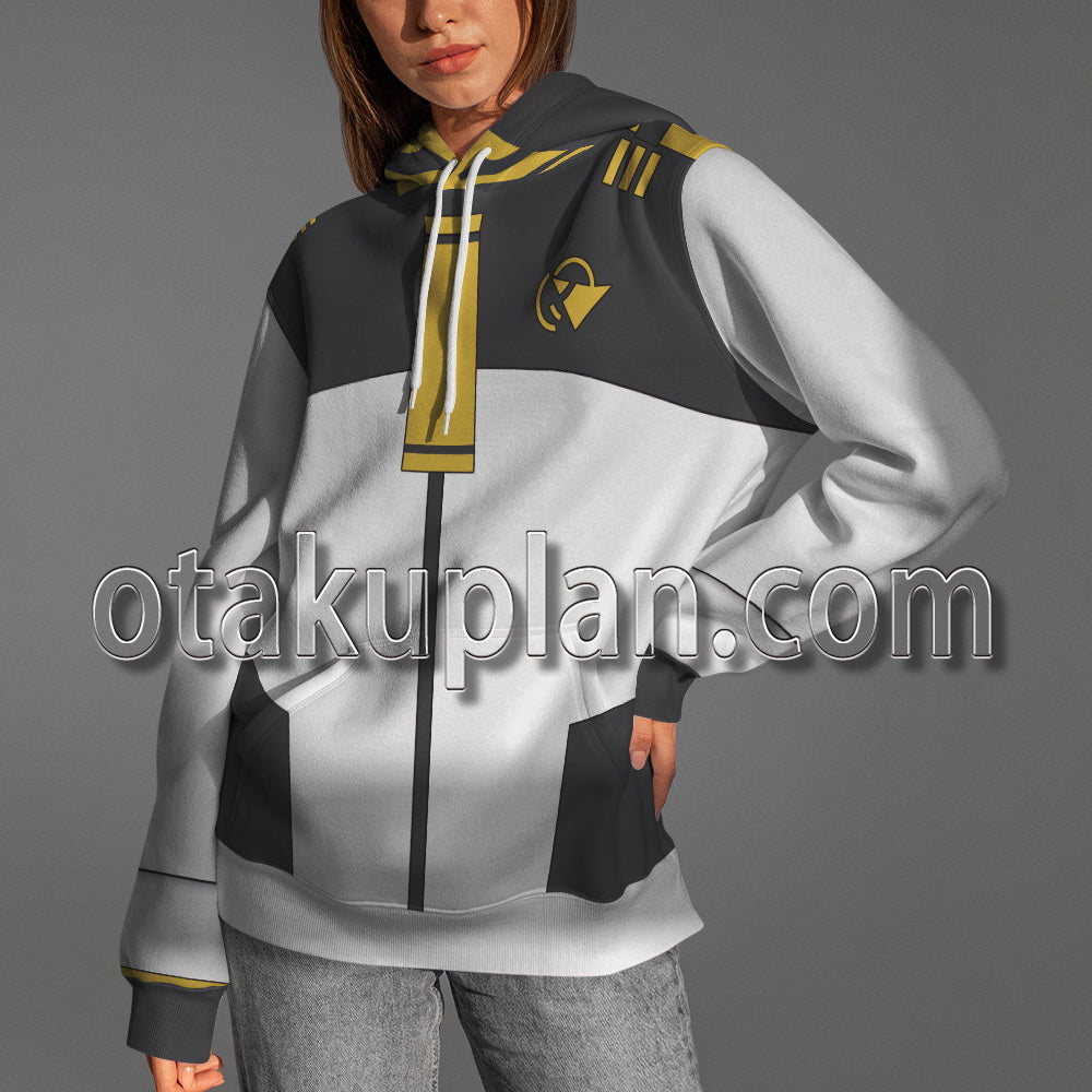 Anime the Witch from Mercury Suletta Mercury Uniform Cosplay Hoodie