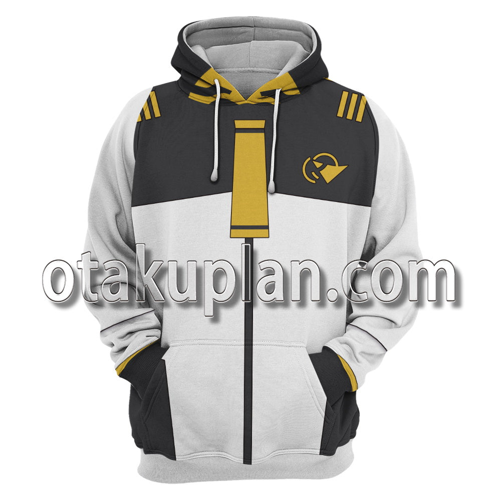 Anime the Witch from Mercury Suletta Mercury Uniform Cosplay Hoodie
