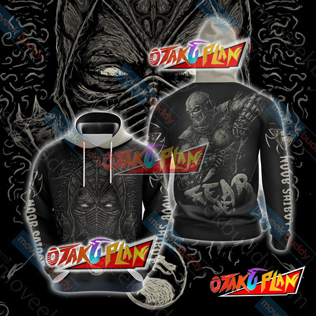 Mortal kombat - Noob Saibot Unisex 3D Hoodie