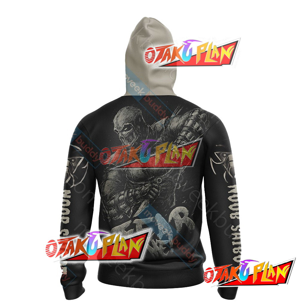 Mortal kombat - Noob Saibot Unisex 3D Hoodie