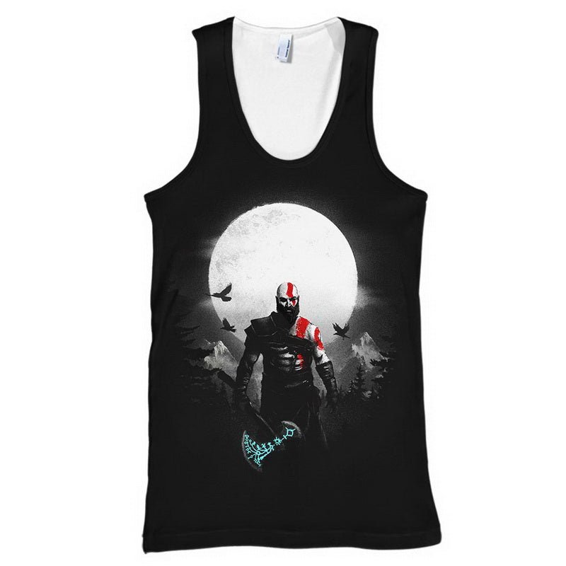 Mountain God Kratos Hoodie / T-Shirt