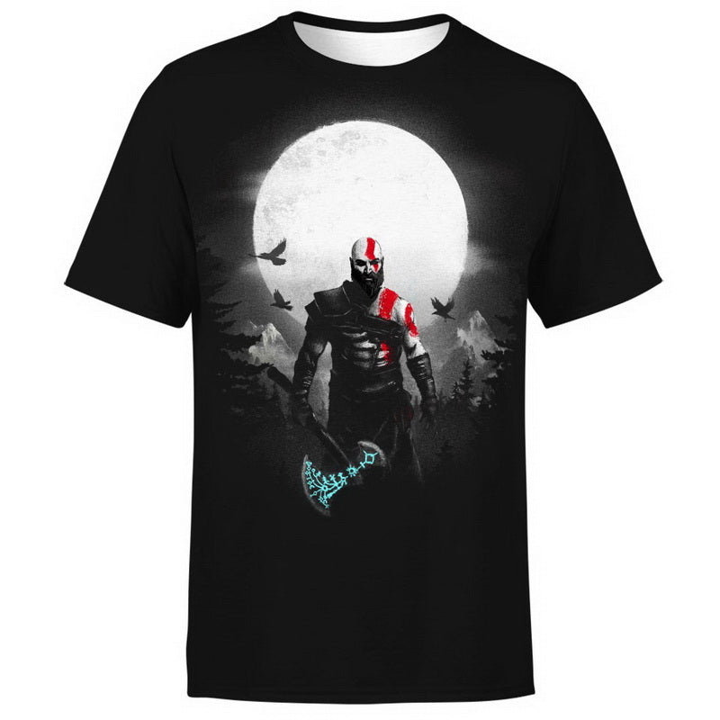 Mountain God Kratos Hoodie / T-Shirt