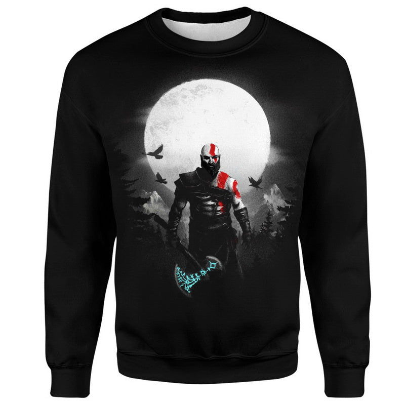Mountain God Kratos Hoodie / T-Shirt