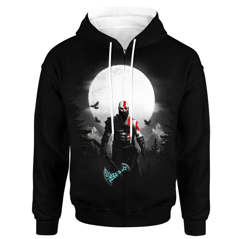 Mountain God Kratos Hoodie / T-Shirt