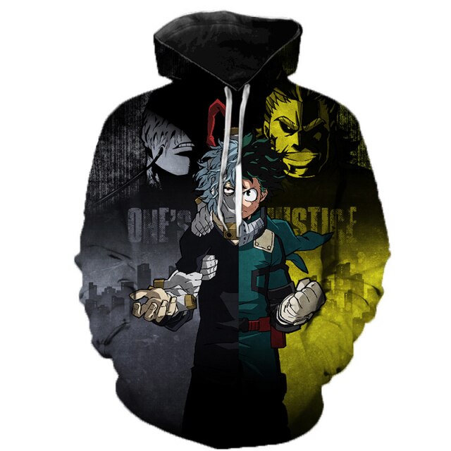 MHA Deku x Shigaraki Successor Full Print Hoodie