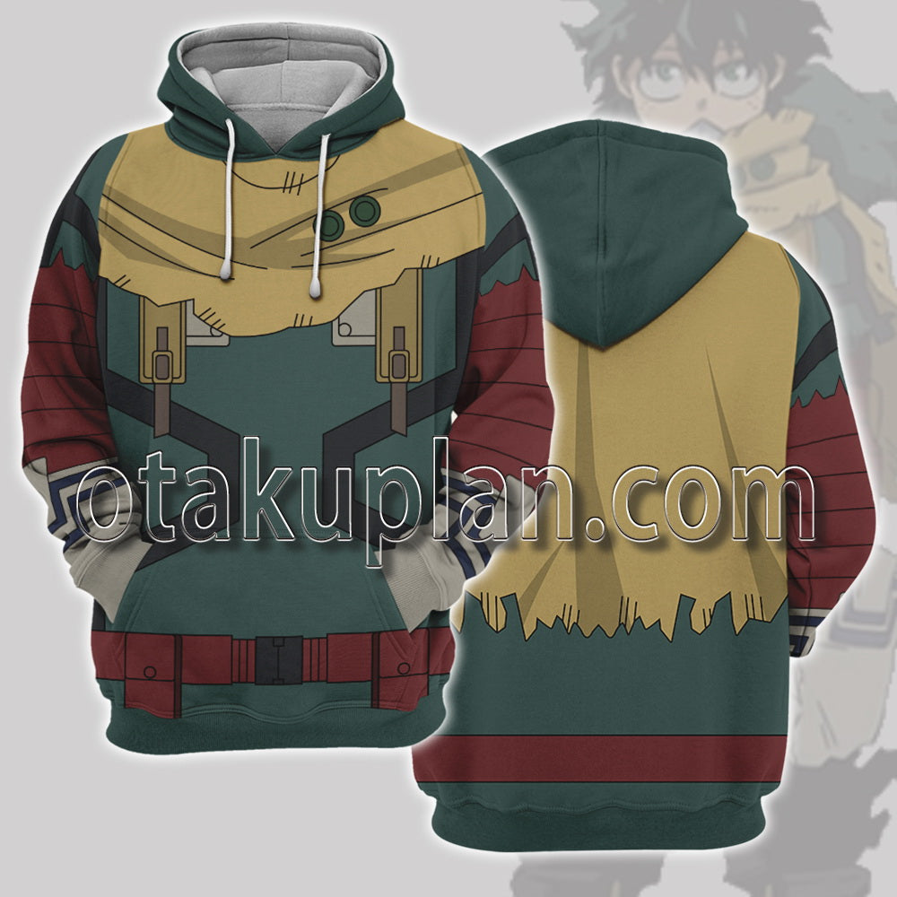 Anime Latest Izuku Midoriya Cosplay Hoodie