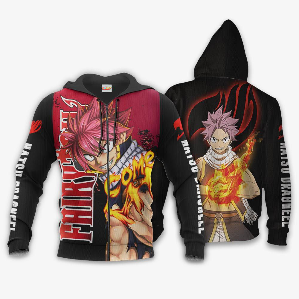 Natsu Dragneel Anime Hoodie Shirt