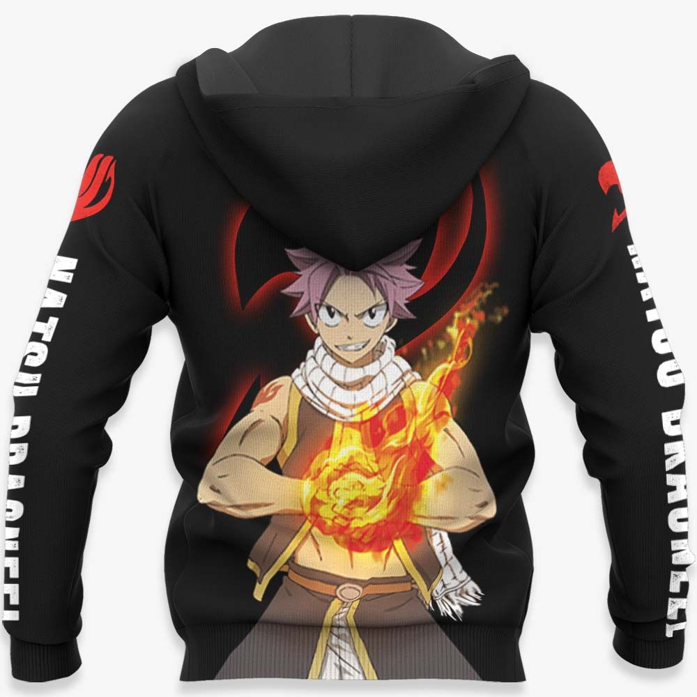 Natsu Dragneel Anime Hoodie Shirt