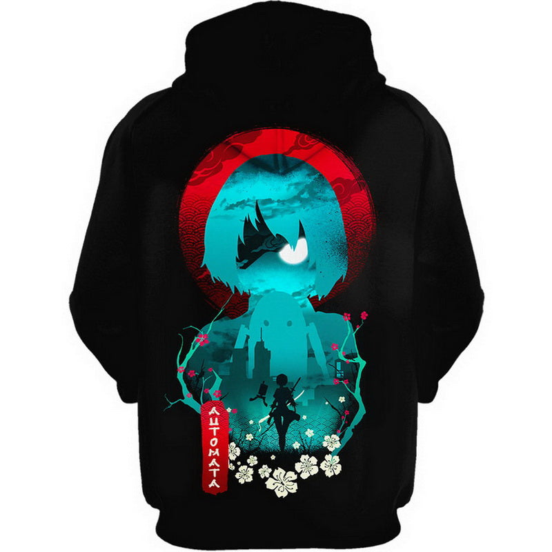 Nier Negative Space Hoodie / T-Shirt