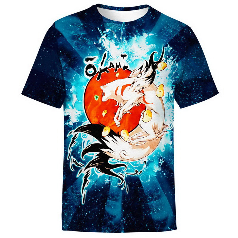 Okami Sun Hoodie / T-Shirt