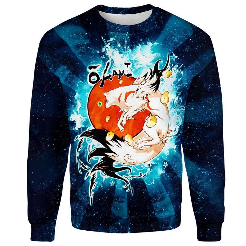 Okami Sun Hoodie / T-Shirt
