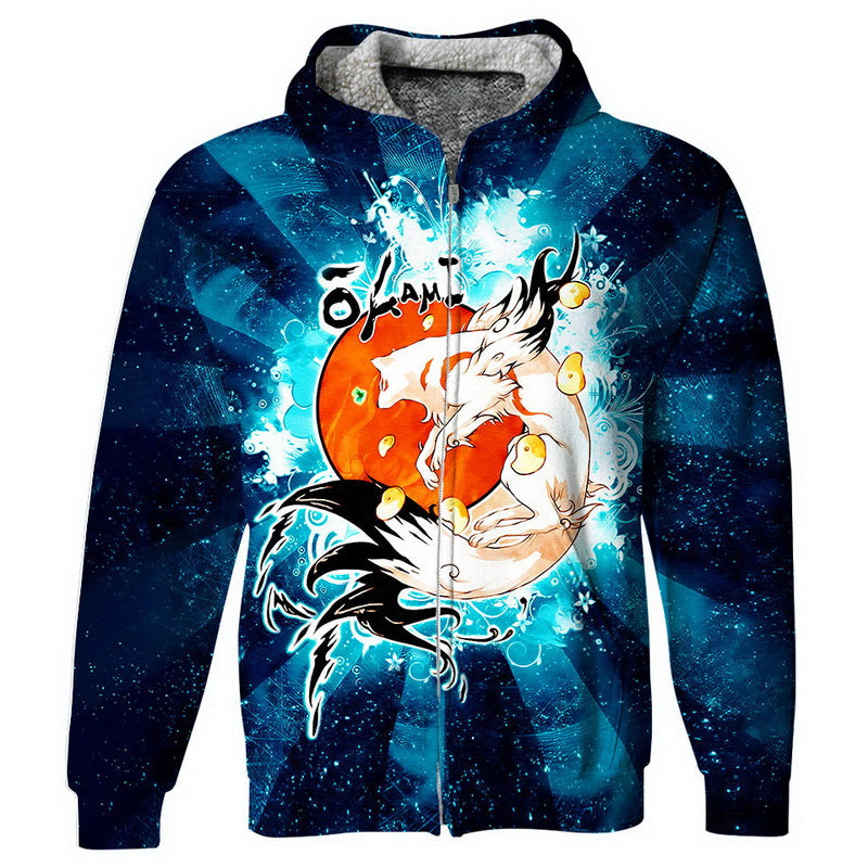 Okami Sun Hoodie / T-Shirt
