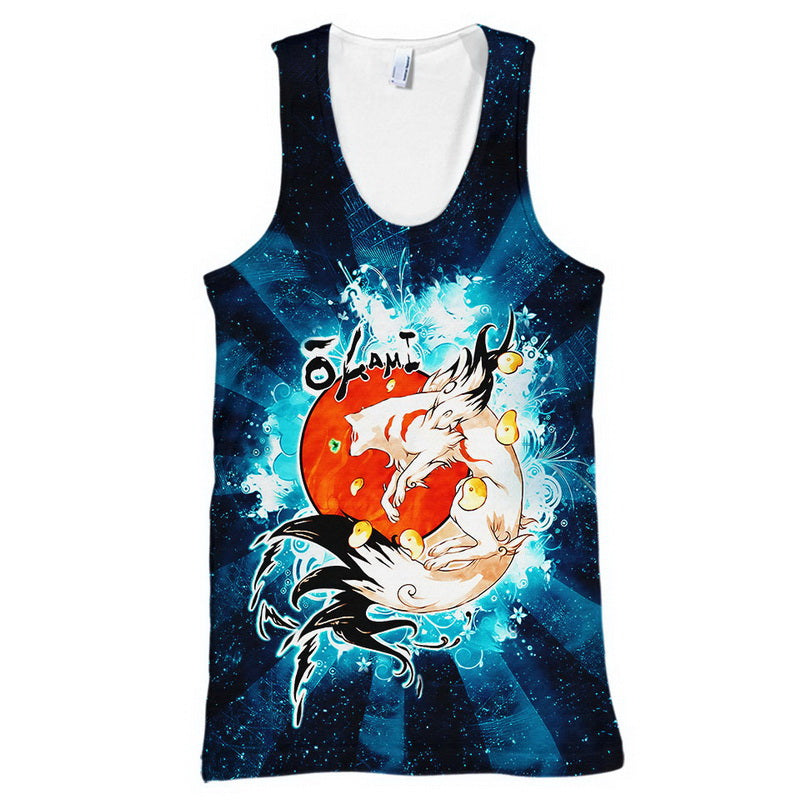 Okami Sun Hoodie / T-Shirt