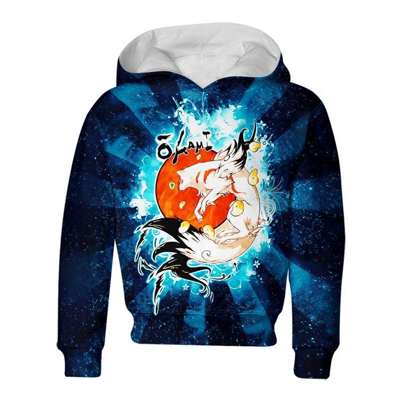 Okami Sun Hoodie / T-Shirt