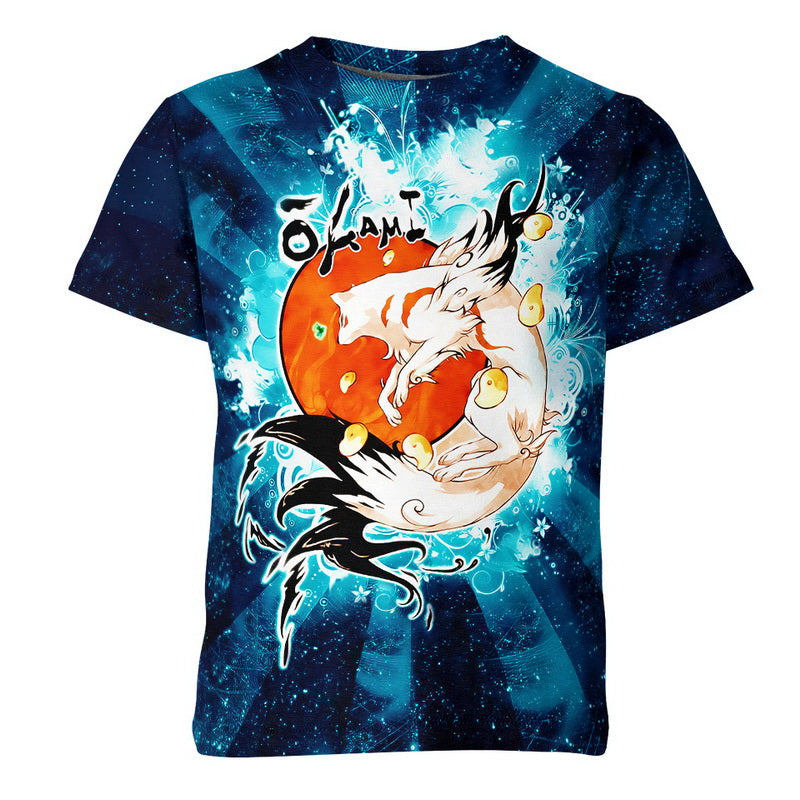 Okami Sun Hoodie / T-Shirt