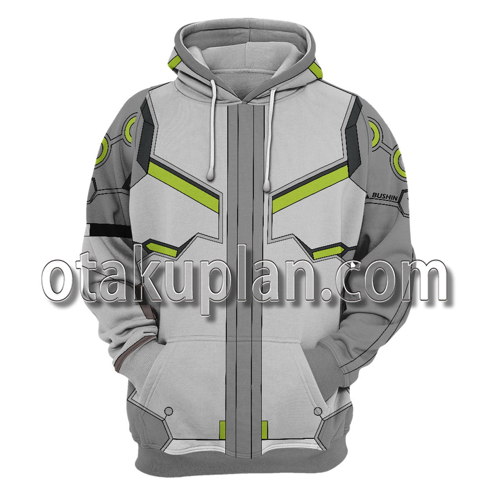 Overwatch 2 Genji Cosplay Hoodie