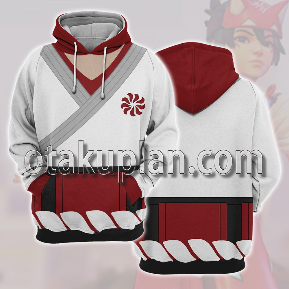 Overwatch 2 Ow2 Kiriko Cosplay Hoodie