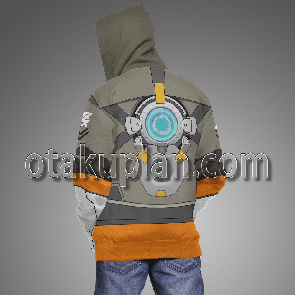 Overwatch 2 Tracer Cosplay Hoodie