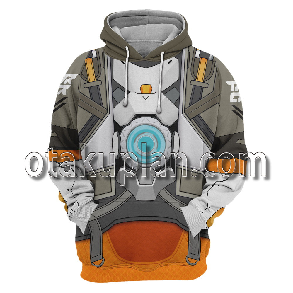 Overwatch 2 Tracer Cosplay Hoodie