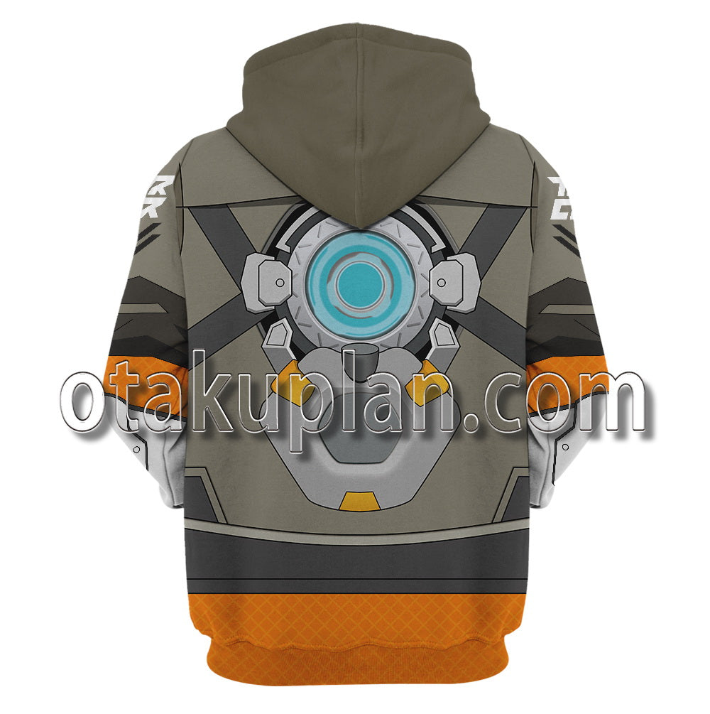 Overwatch 2 Tracer Cosplay Hoodie