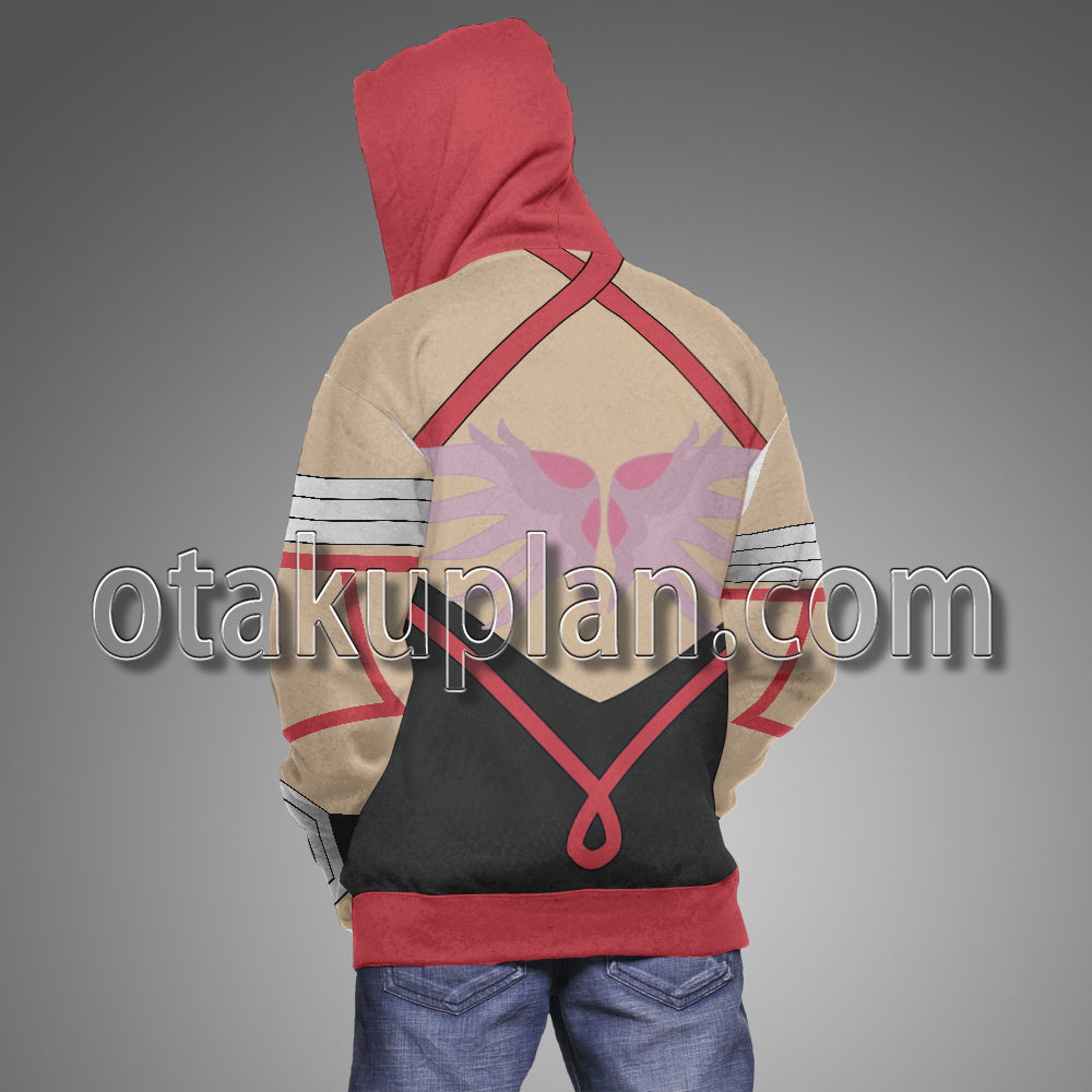 Overwatch Mercy 3d Cosplay Hoodie
