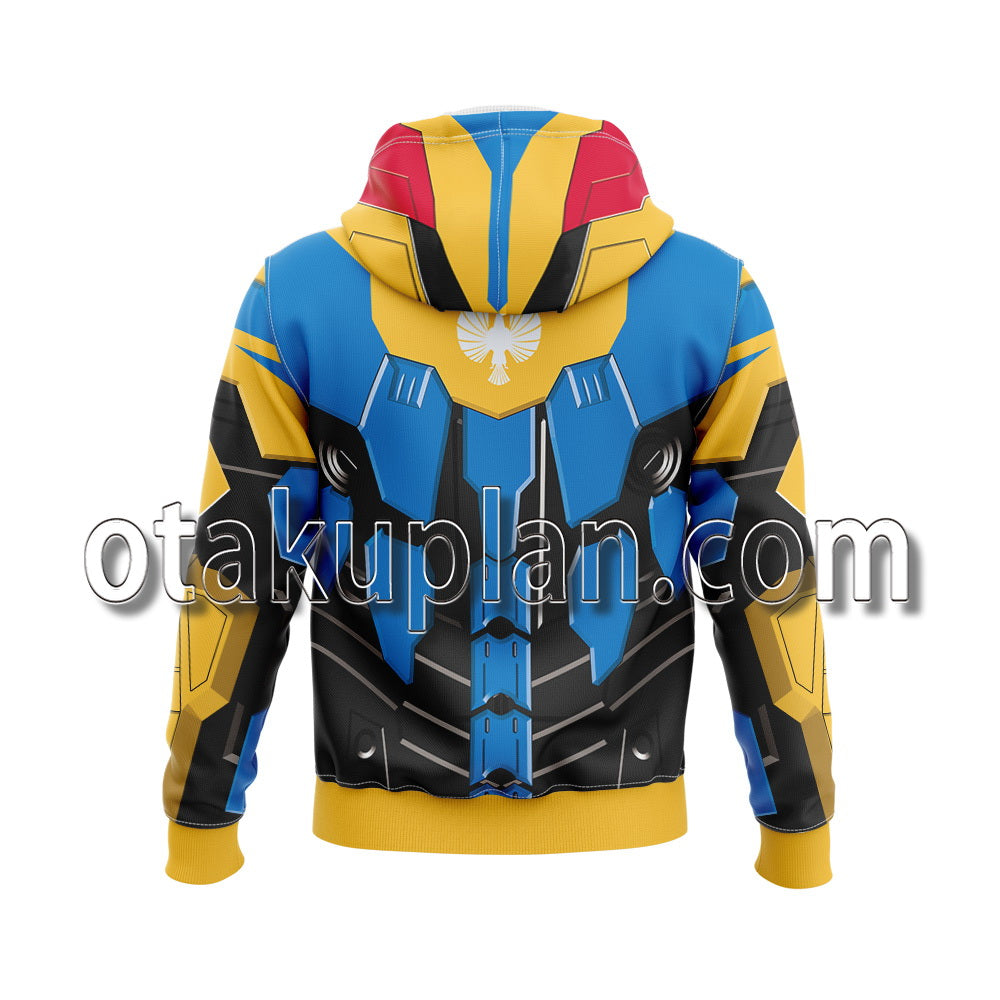 Pacific Rim The Black Atlas Destroyer Robot Cosplay Hoodie