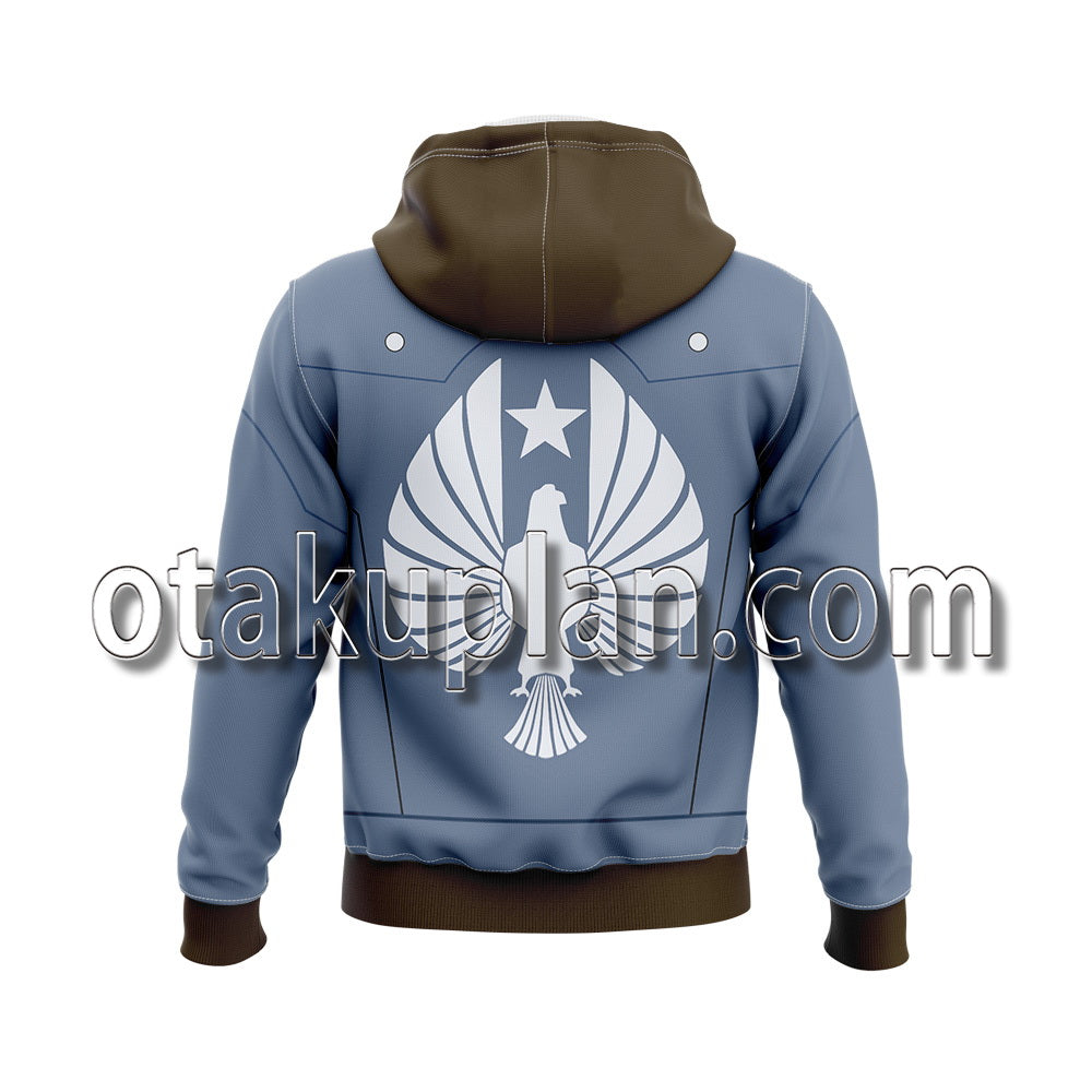 Pacific Rim The Black Uniform Cosplay Hoodie