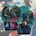 Persona 3 Thanatos And Makoto Yuuki Male and Female Character 3D Cosplay  Hoodie