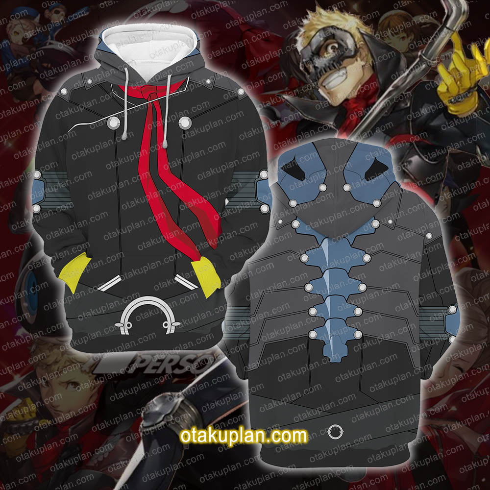 Persona 5 Ryuji Sakamoto Phantom Cosplay Hoodie