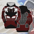 Platinum End Kakehashi Mirai Red Motorsport Costume Cosplay Hoodie