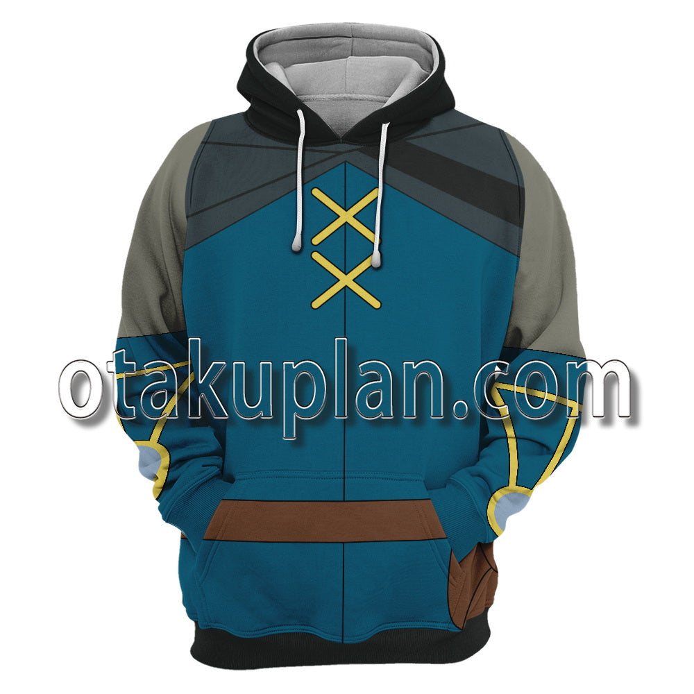 Pocket Monster Lucario and the Mystery of Mew Sir Aaron Cosplay Hoodie