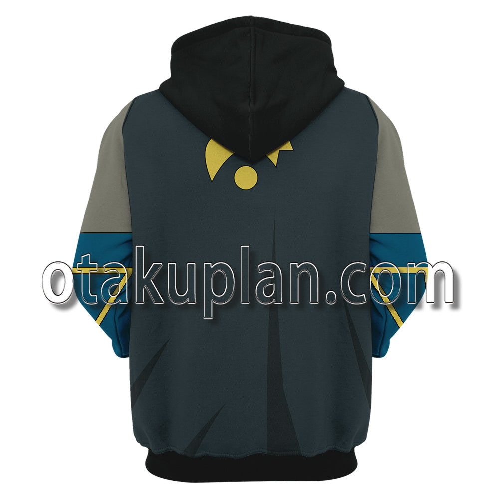 Pocket Monster Lucario and the Mystery of Mew Sir Aaron Cosplay Hoodie