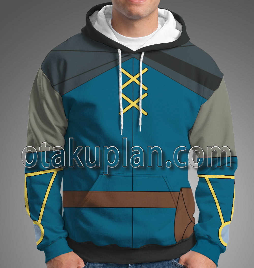 Pocket Monster Lucario and the Mystery of Mew Sir Aaron Cosplay Hoodie