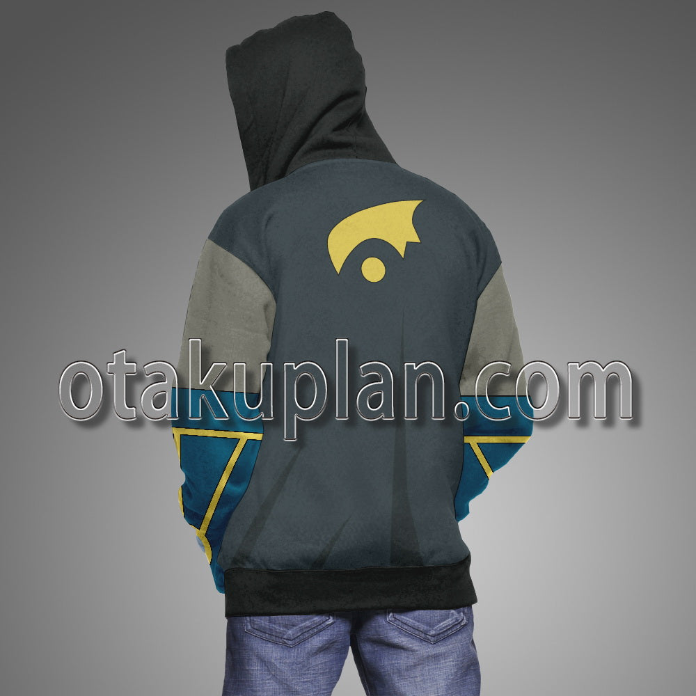 Pocket Monster Lucario and the Mystery of Mew Sir Aaron Cosplay Hoodie