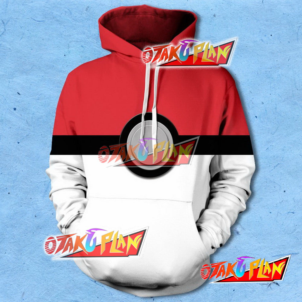 Pokeball V2 Unisex Pullover Hoodie
