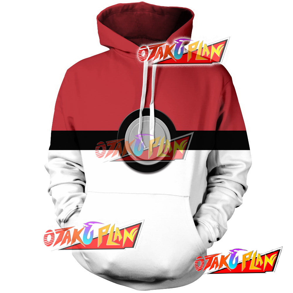 Pokeball V2 Unisex Pullover Hoodie