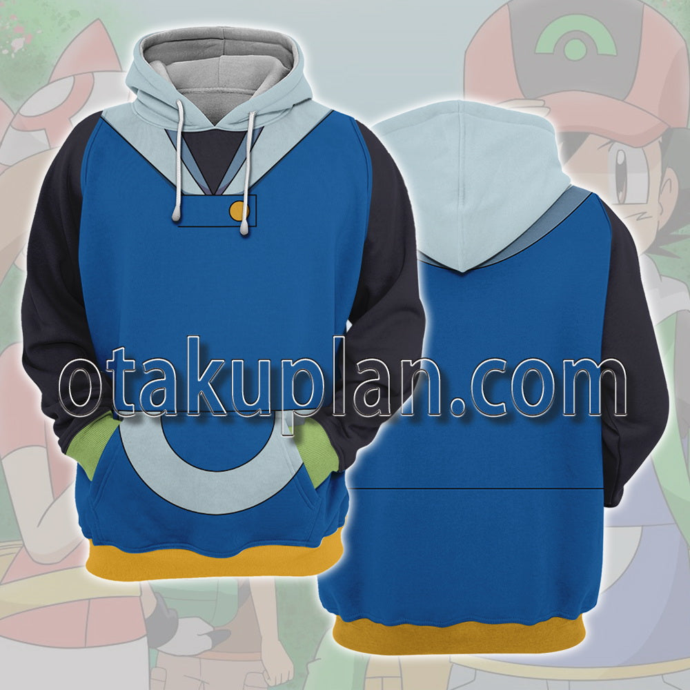 Poke Monster Ash Ketchum Hoenn Cosplay Hoodie