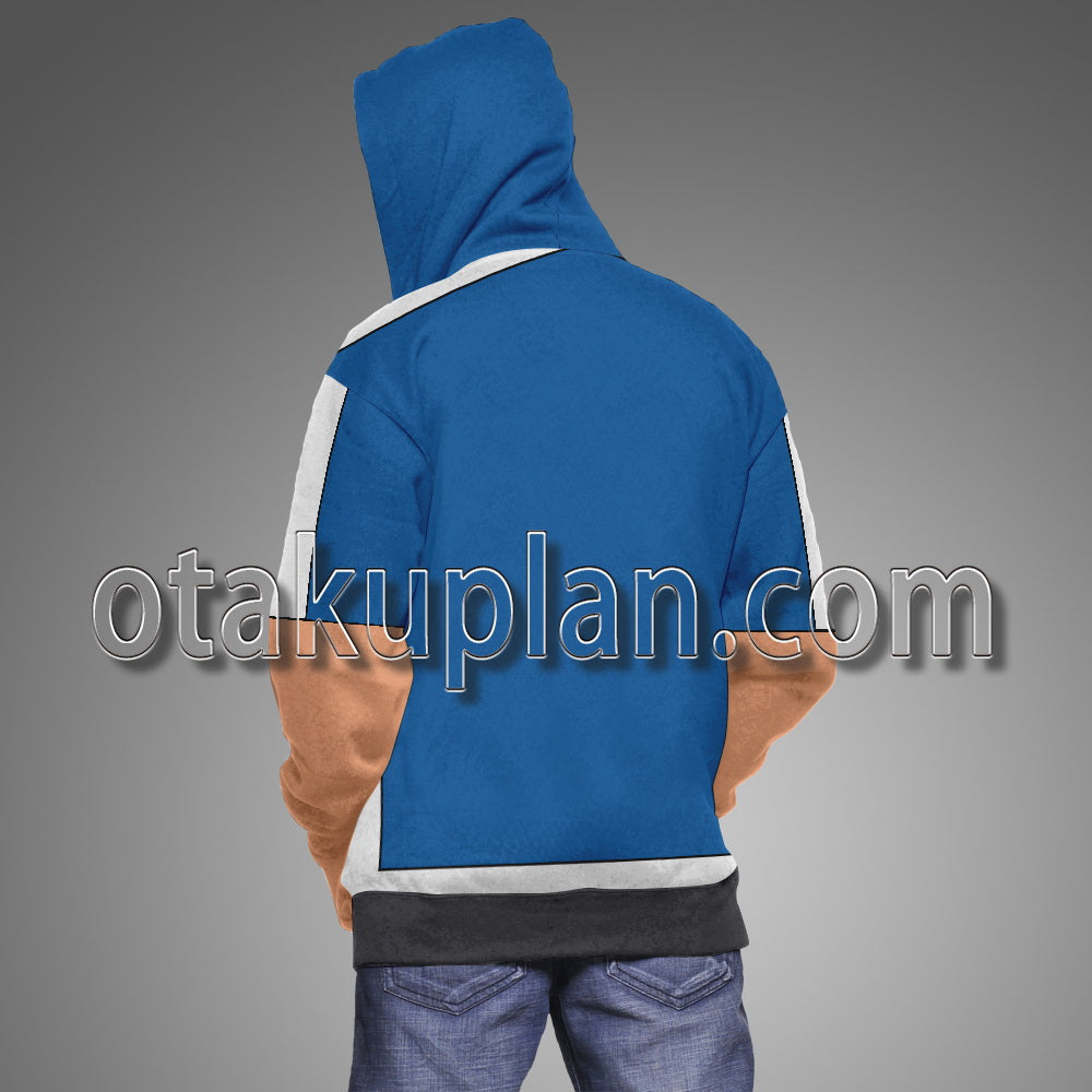 Poke Monster Ash Ketchum Kalos Cosplay Hoodie