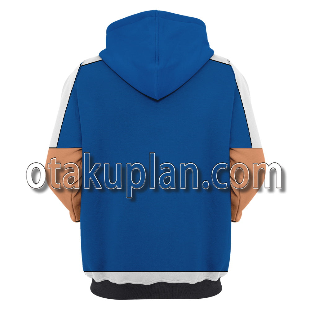 Poke Monster Ash Ketchum Kalos Cosplay Hoodie