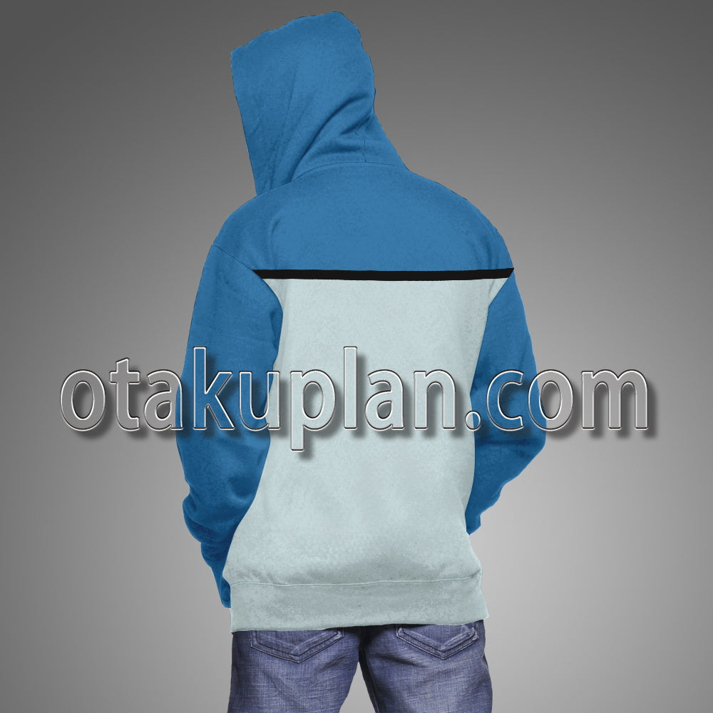 Poke Monster Ash Ketchum Unova Cosplay Hoodie