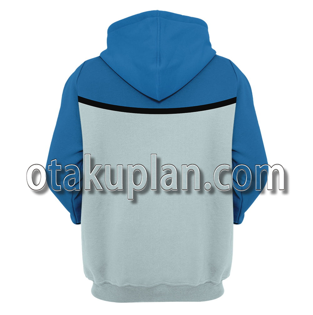 Poke Monster Ash Ketchum Unova Cosplay Hoodie