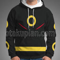 Poke Monster Eevee Evolution Umbreon Cosplay Hoodie