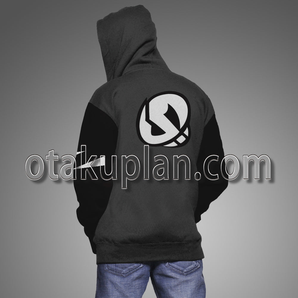 Pocket Monster Sun and Moon Team Skull Gladion Cosplay Hoodie