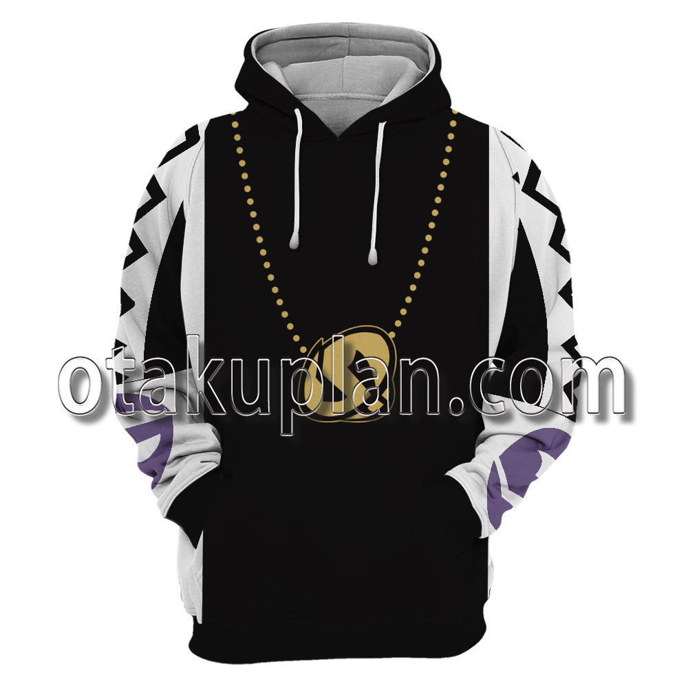 Pocket Monster Sun and Moon Team Skull Guzma Cosplay Hoodie