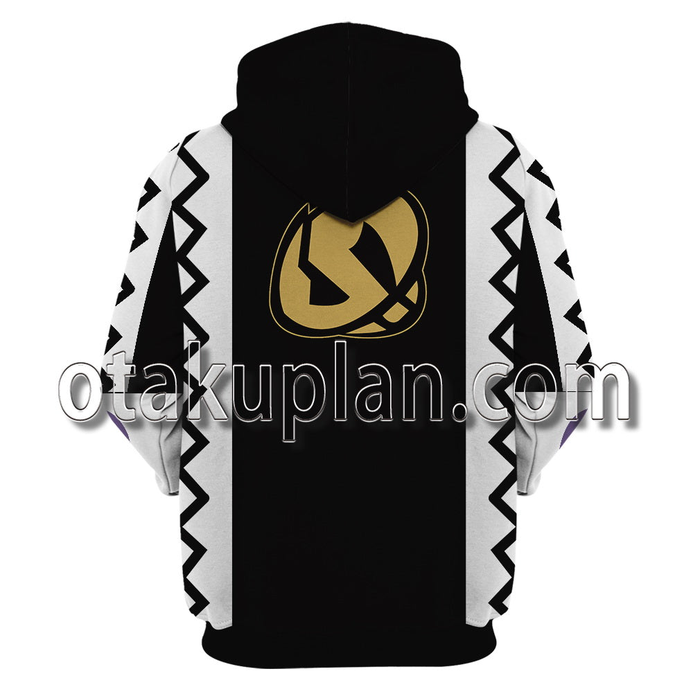Pocket Monster Sun and Moon Team Skull Guzma Cosplay Hoodie