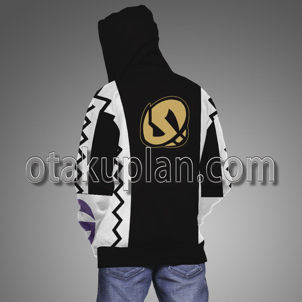 Pocket Monster Sun and Moon Team Skull Guzma Cosplay Hoodie