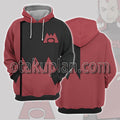 Pocket Monster Team Magma Leader Maxie Cosplay Hoodie